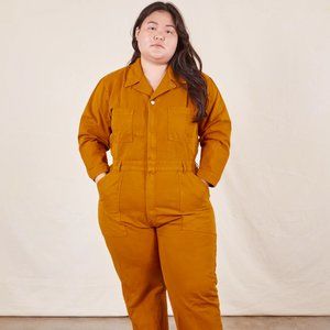 Big Bud Press EVERYDAY JUMPSUIT - SPICY MUSTARD